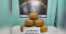 ‎লৌহজংয়ে ২৪ কেজি গাঁজাসহ ৪ মাদক ব্যবসায়ী গ্রেপ্তার