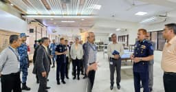 হজ ক্যাম্প ও শাহজালাল বিমানবন্দর পরিদর্শনে বেবিচক চেয়ারম্যান