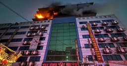 গুলিস্তানে বহুতল ভবনে লাগা আগুন নিয়ন্ত্রণে