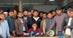 নিরাপত্তা নিয়ে উদ্বিগ্ন ঢাকা–১৮ আসনের প্রার্থী আরিফুল ইসলাম