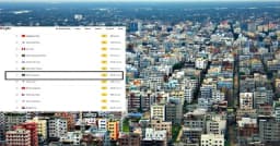 ঢাকার বাতাস আজ ‘সহনীয়’, দূষণে শীর্ষে কিনশাসা