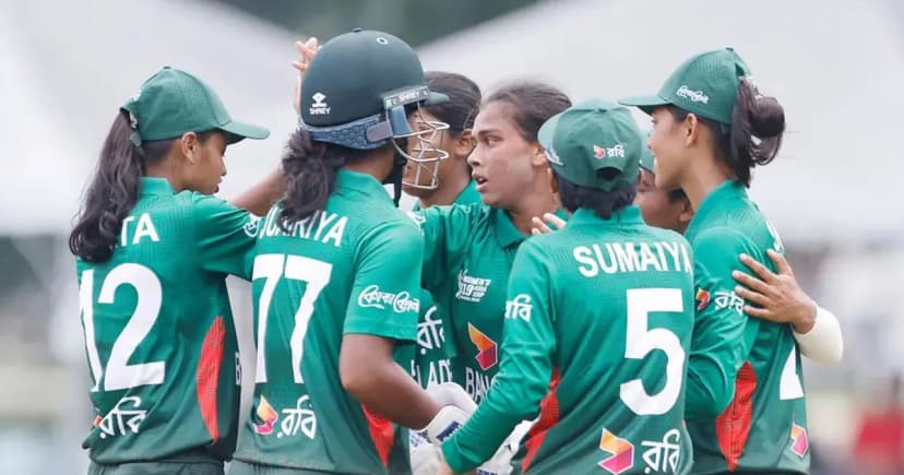 শেষ বলে শ্রীলঙ্কার কাছে হারল বাংলাদেশ অনূর্ধ্ব-১৯ নারী দল