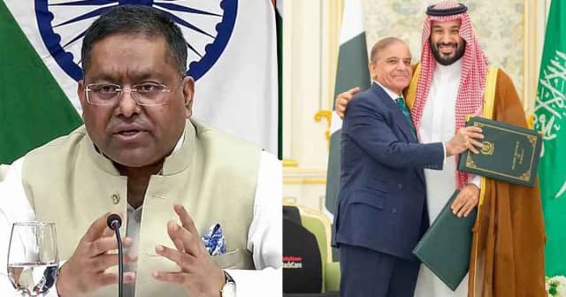 সৌদি-পাকিস্তান প্রতিরক্ষা চুক্তি নিয়ে মুখ খুলল ভারত