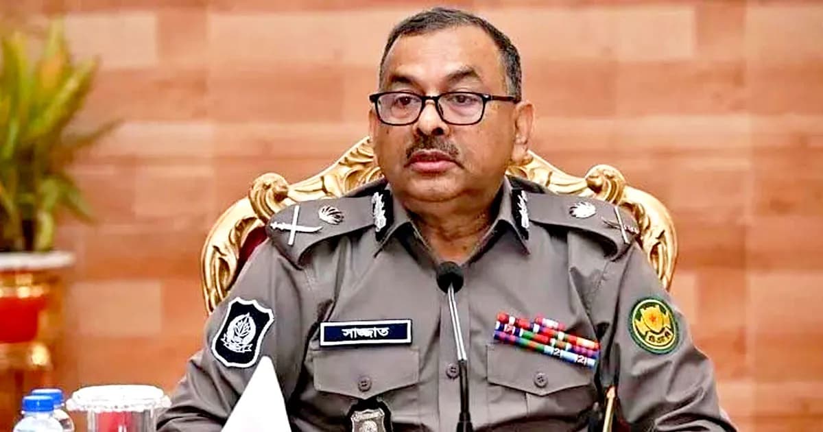 অব্যাহতি চাইলেন ডিএমপি কমিশনার শেখ মো. সাজ্জাত আলী