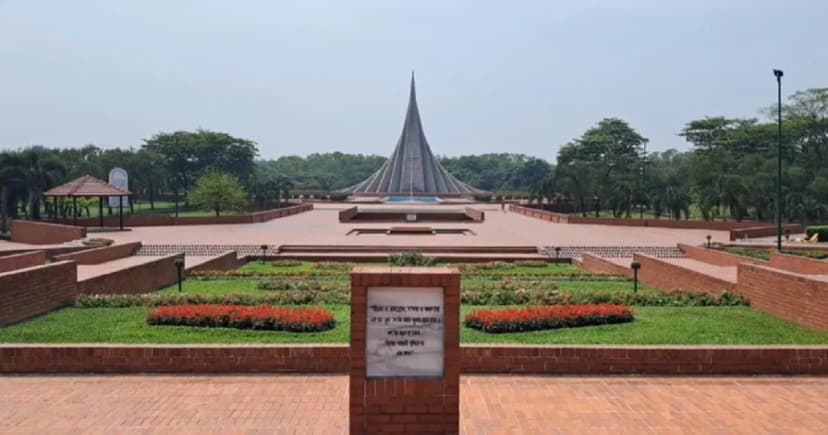 শহীদদের প্রতি শ্রদ্ধা জানাতে প্রস্তুত জাতীয় স্মৃতিসৌধ