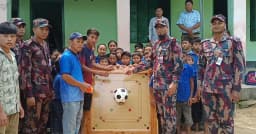 পানছড়িতে লোগাং জোন বিজিবির মানবিক উদ্যোগ