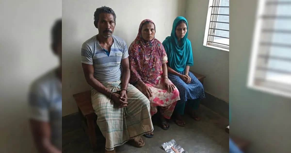 দুই স্ত্রী নিয়ে ইয়াবাসহ স্বামী আটক, ভ্রাম্যমাণ আদালতে কারাদণ্ড