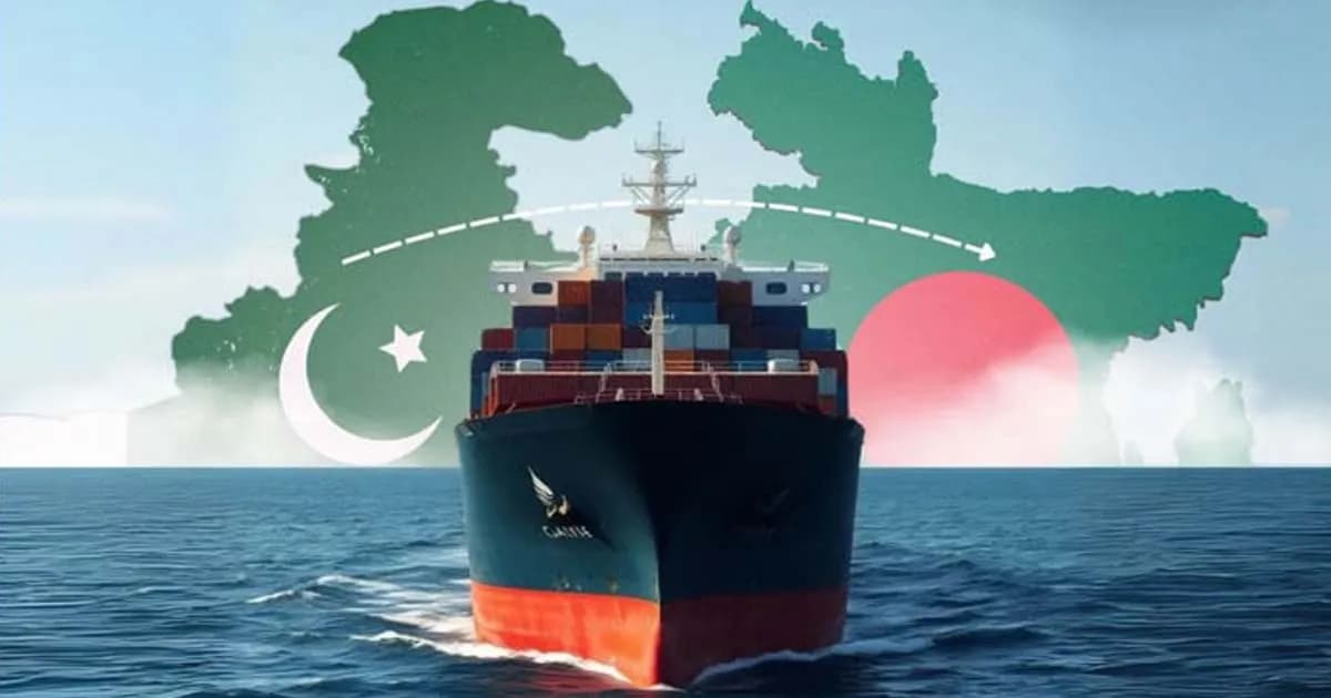 সমুদ্রপথে পাকিস্তান-বাংলাদেশ সরাসরি জাহাজ চলাচল শুরু