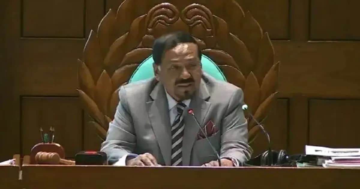 মিষ্টির পদত্যাগপত্র পেয়েছি, আজ থেকেই কার্যকর: স্পিকার