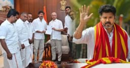 সরকার গড়তে এলেন থালাপতি বিজয়, ফিরিয়ে দিলেন রাজ্যপাল রাজেন্দ্র