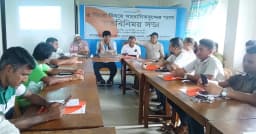 নান্দাইলে ‘৫ জিরো প্লাস’ বাস্তবায়নে সাংবাদিকদের সঙ্গে ওয়ার্ল্ড ভিশনের মতবিনিময়