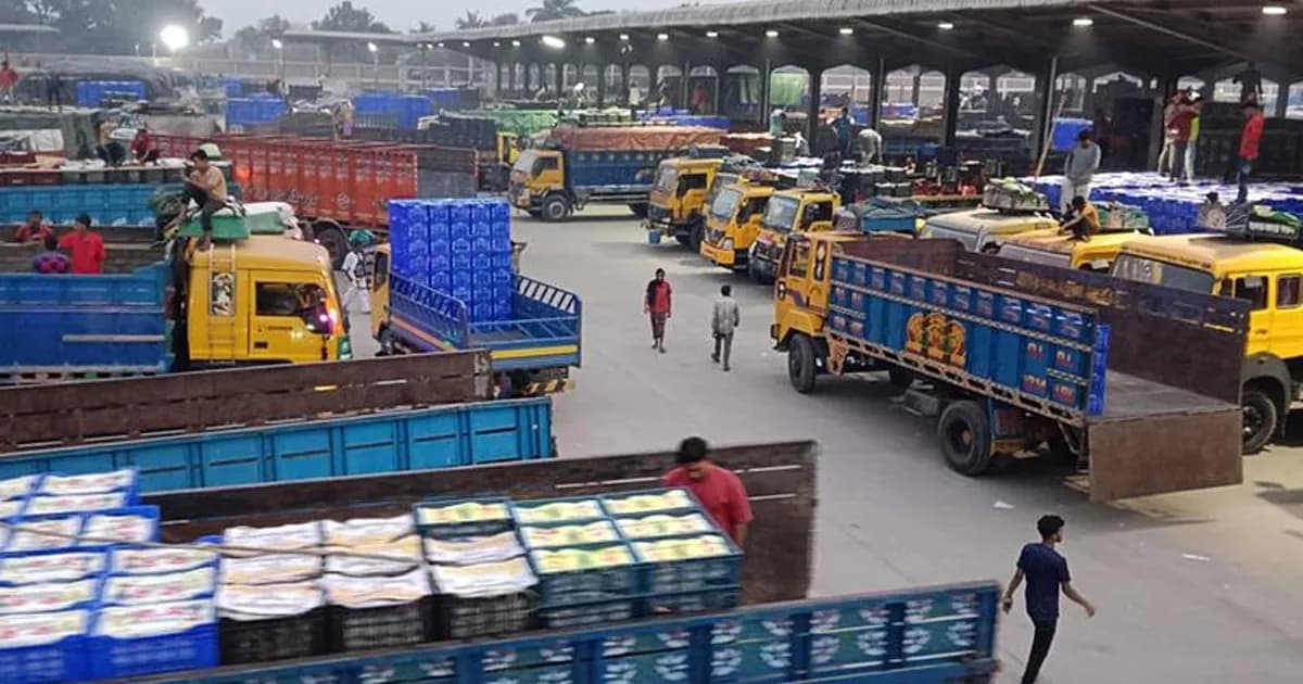 ঈদের ছুটি শেষে প্রাণ ফিরল বেনাপোল-পেট্রাপোল স্থলবন্দরে