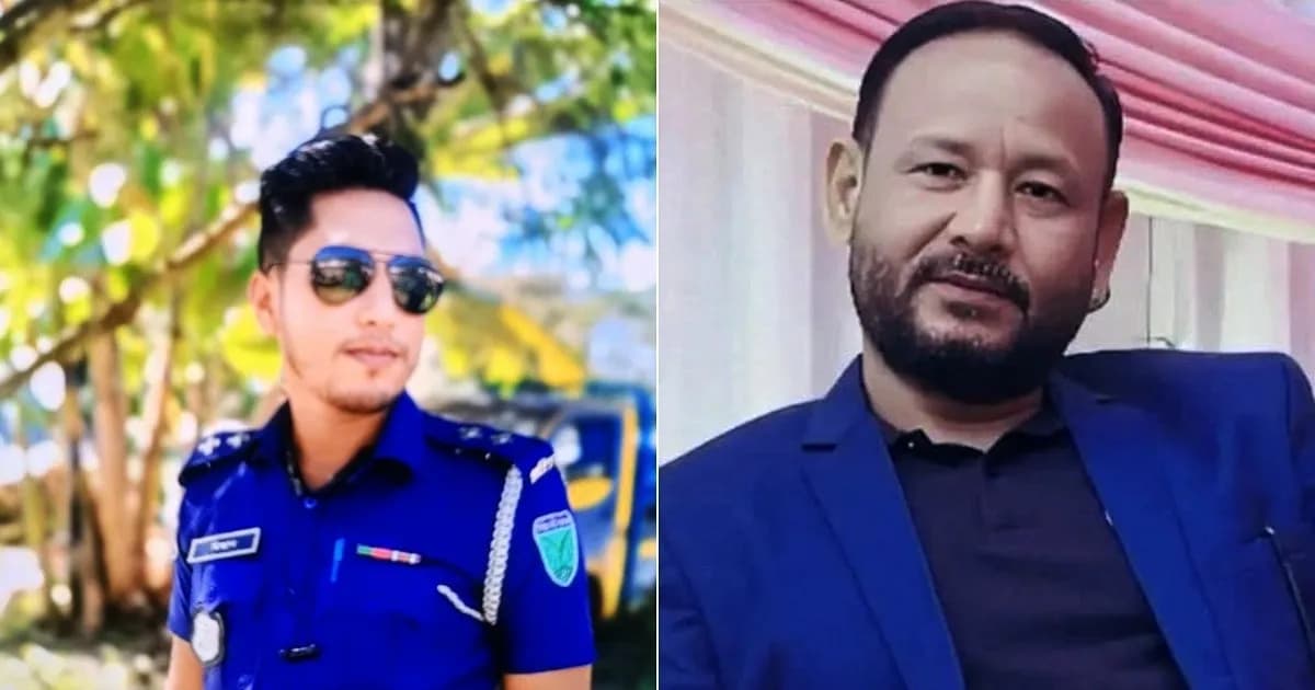 কালীগঞ্জে কাভার্ড ভ্যানের ধাক্কায় পুলিশ কর্মকর্তাসহ নিহত ২