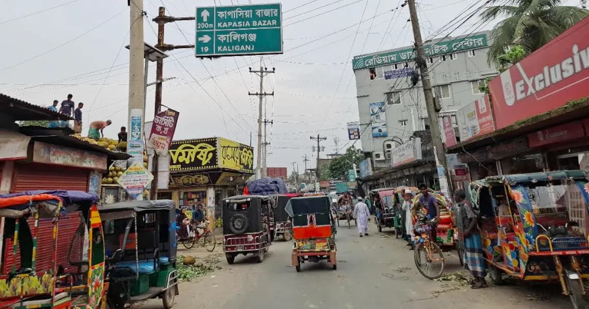 কাপাসিয়ায় ইজিবাইক চার্জে বিদ্যুতের চাপ, ভোগান্তিতে গ্রাহকরা