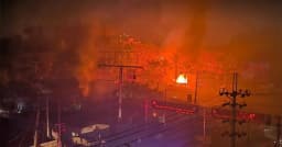 কক্সবাজারে গ্যাস পাম্পে ভয়াবহ বিস্ফোরণ, ৫০ স্থাপনা ক্ষতিগ্রস্ত