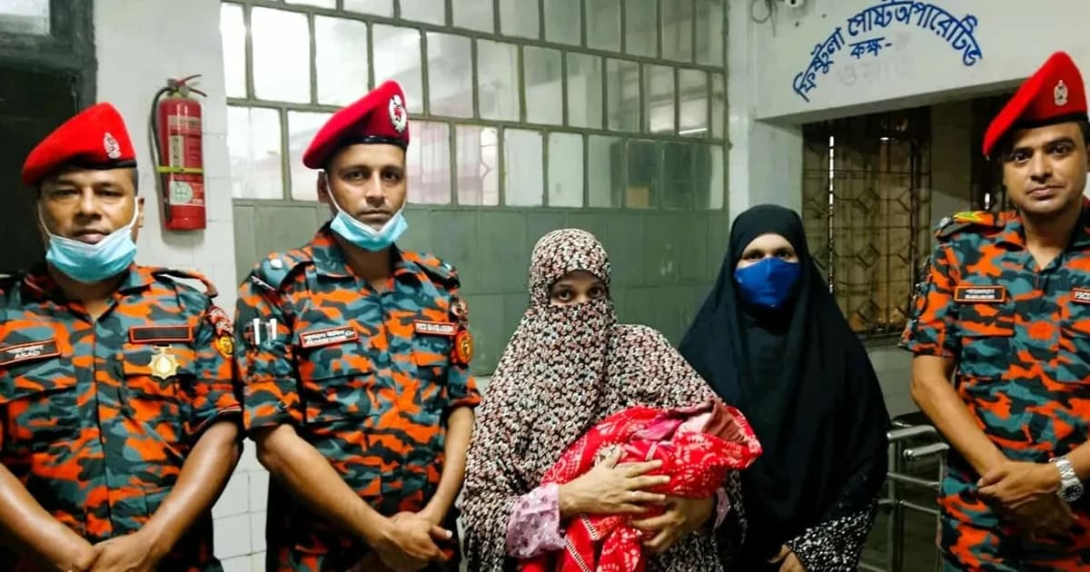নবজাতকের মুখ দেখার সৌভাগ্য হলো না ফায়ারফাইটার নুরুল হুদার