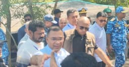 দাকোপ থেকে নৌপথে মোংলার উদ্দেশ্যে প্রধানমন্ত্রী তারেক রহমান