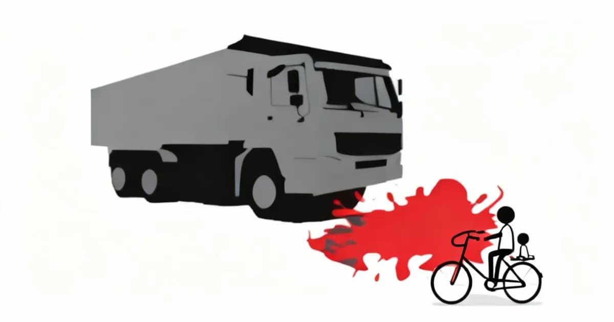 স্কুলে যাওয়ার পথে ট্রাকের চাপায় নিভে গেল ছোট্ট প্রাণ