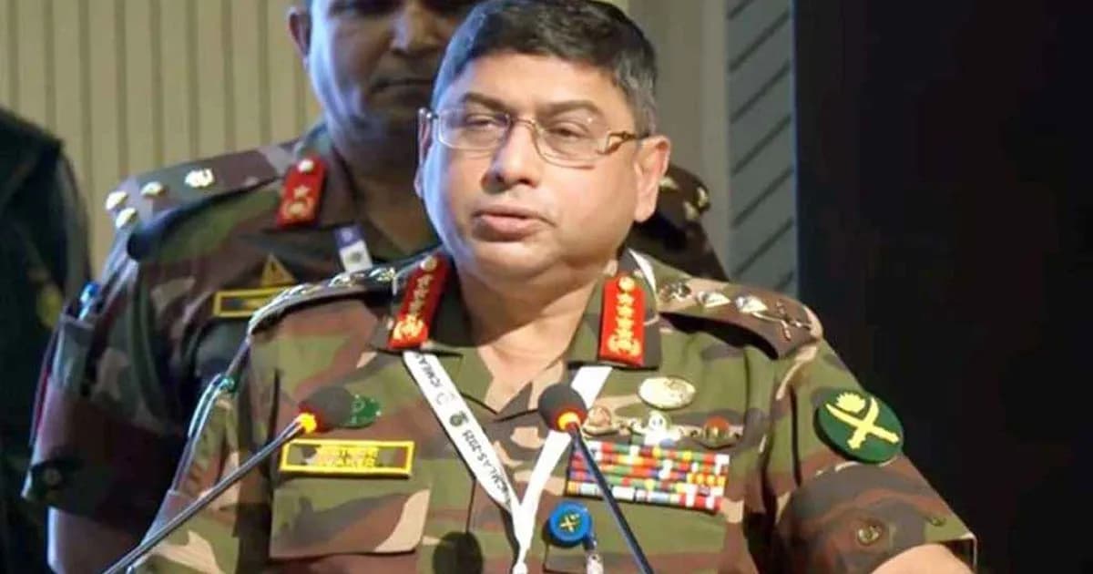 সুষ্ঠু নির্বাচনের জন্য ইসিকে সহযোগিতা করবে সেনাবাহিনী: সেনাপ্রধান