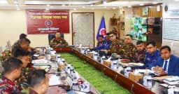 খাগড়াছড়িতে নির্বাচন ও গণভোটে নিরাপত্তা সমন্বয় সভা