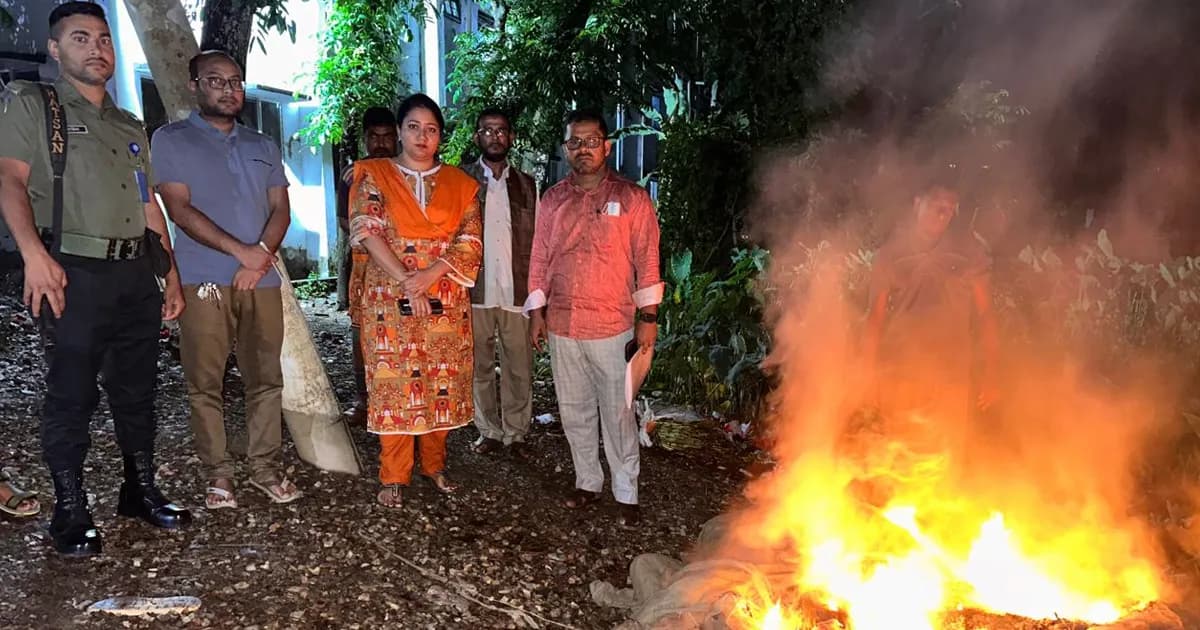 রাজাপুরে জাটকা রক্ষায় অভিযান, তিন জেলের কারাদণ্ড