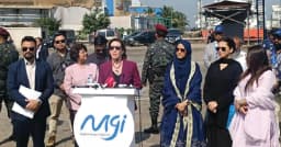 মেঘনা সিডস ক্রাশিং মিলস পরিদর্শনে মার্কিন রাষ্ট্রদূত ট্রেসি জ্যাকবসন