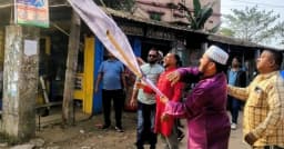 নির্বাচন পরবর্তী পরিচ্ছন্নতা অভিযানে মাঠে এমপি মুজিবুর রহমান চৌধুরী