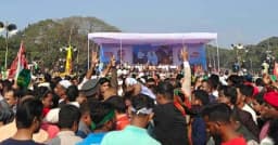 ময়মনসিংহে পৌঁছেছেন তারেক রহমান, সমর্থকদের আনন্দের ঢেউ