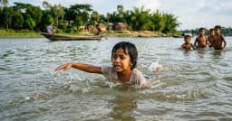 অসুস্থ মেয়েকে হ্রদে ফেলে পালালেন মা, অতঃপর...