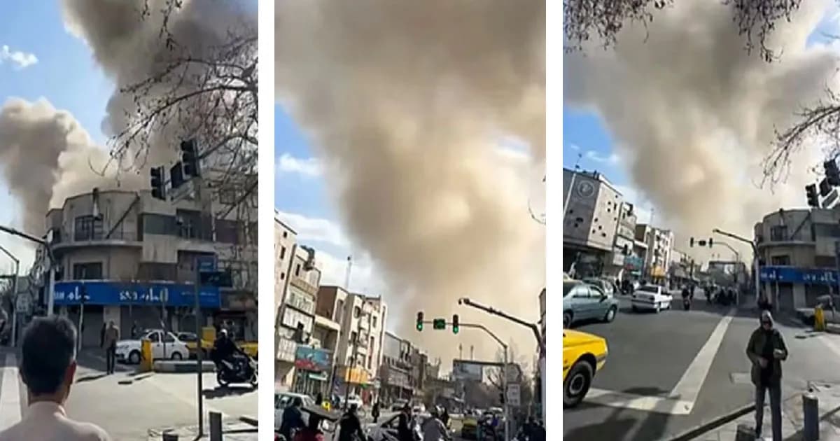 তেহরানসহ ইরানে একাধিক স্থানে ব্যাপক হামলা