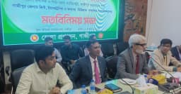 গাজীপুরে নতুন ডিসির সঙ্গে সাংবাদিকদের মতবিনিময়