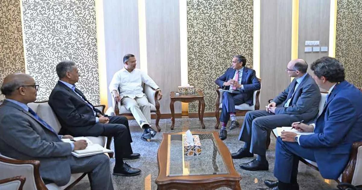 প্রধানমন্ত্রীর সঙ্গে আইএমএফের এশিয়া-প্যাসিফিক পরিচালকের বৈঠক