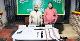 মাগুরায় অস্ত্র-গুলিসহ যুবদল নেতা আটক