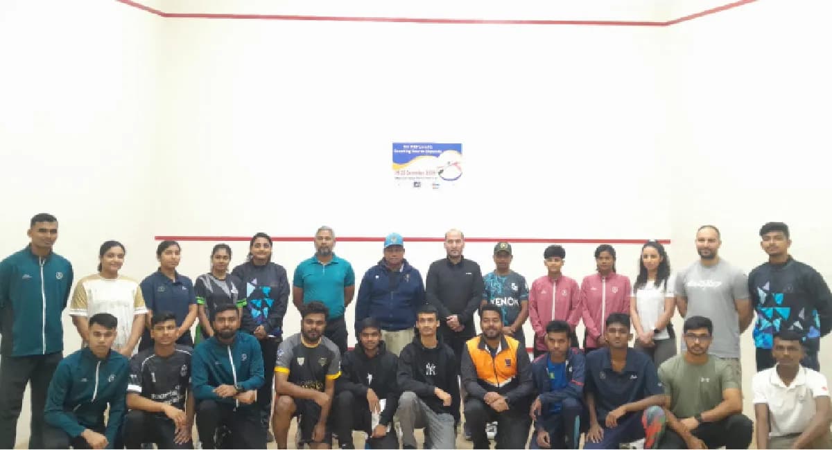 তৃতীয় বিশ্ব স্কোয়াশ ফেডারেশন লেভেল-১ কোচিং কোর্স শুরু