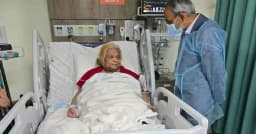 সেলিমা রহমানকে হাসপাতালে দেখতে গেলেন ডা. রফিকুল ইসলাম