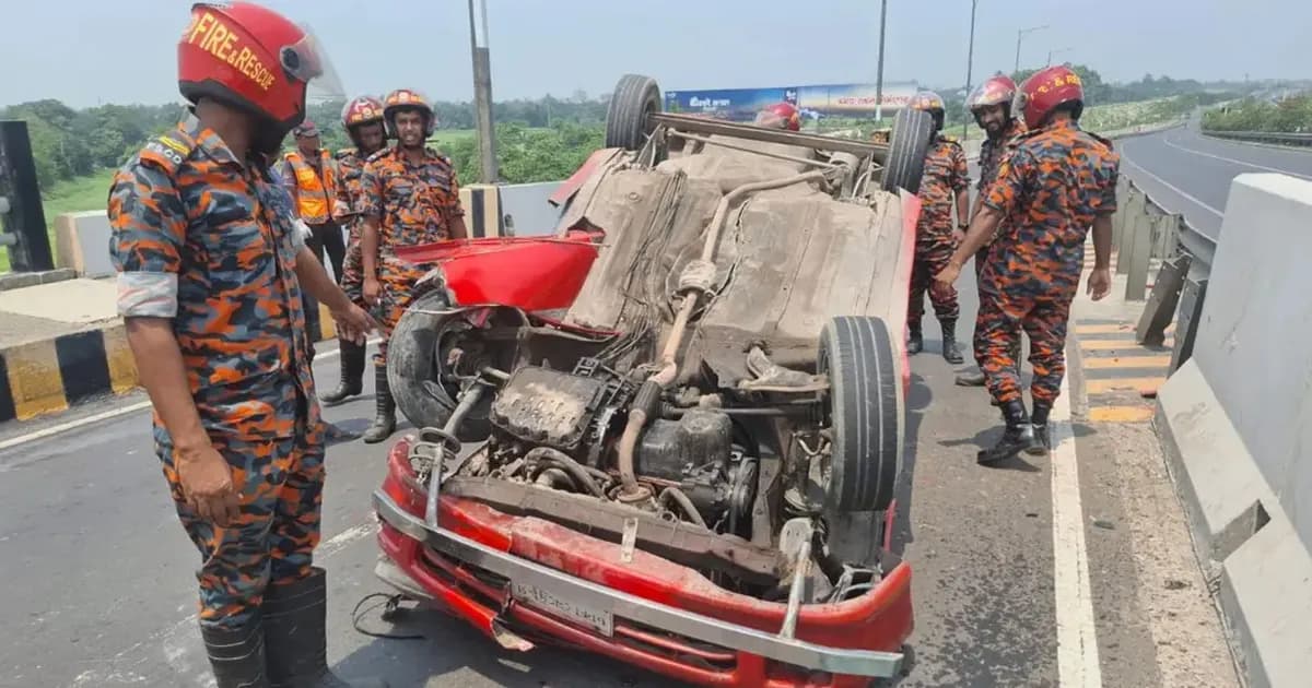 ঢাকা-মাওয়া এক্সপ্রেসওয়েতে ৯ ঘণ্টায় তিন দুর্ঘটনা