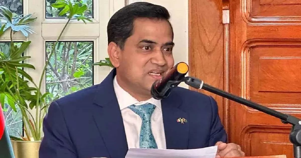 বদলি হয়ে ঢাকায় ফিরছেন রাষ্ট্রদূত মুশফিকুল ফজল আনসারী