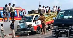 চট্টগ্রামে পিকআপের ধাক্কায় প্রাণ গেল মোটরসাইকেল আরোহী বাবা-ছেলের