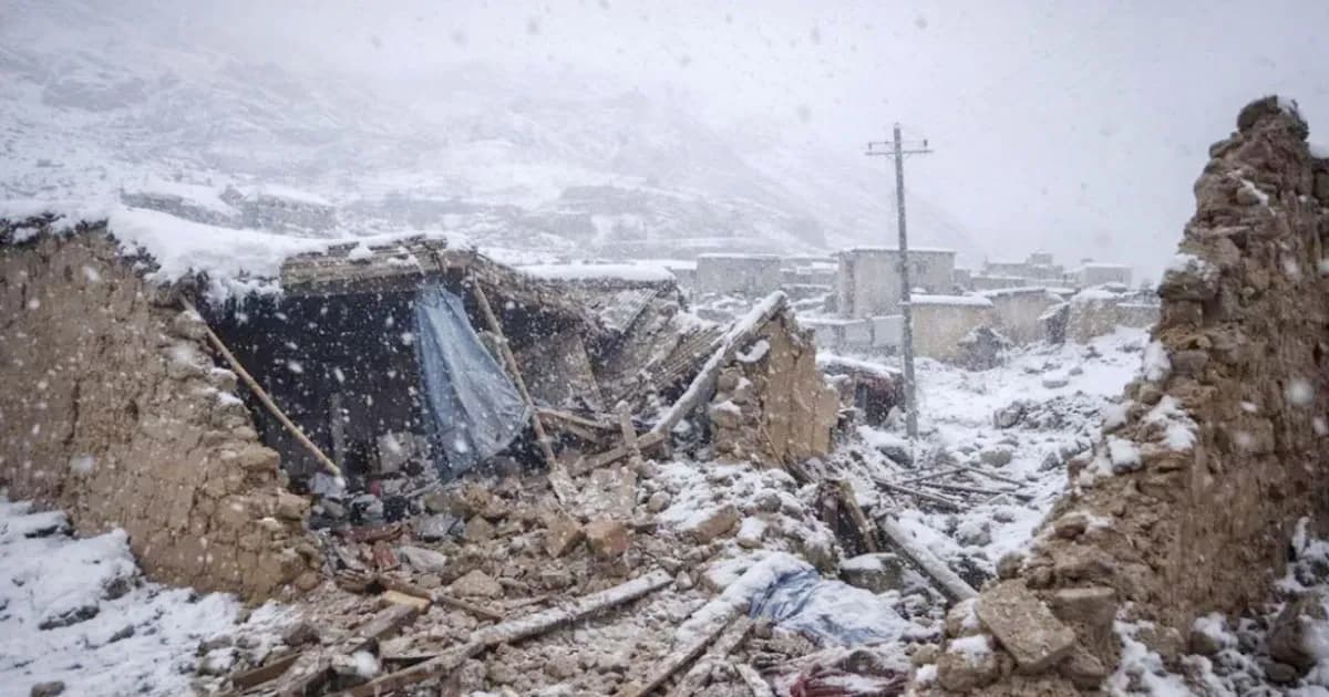 আফগানিস্তানে তুষারপাত ও বৃষ্টিতে নিহত ৬১, ধ্বংস শতাধিক বাড়ি