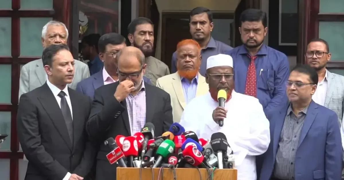 জনকল্যাণমূলক কাজে সরকারকে সহযোগিতা করবে জামায়াত