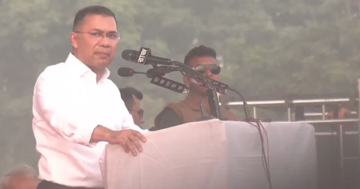 বাংলাদেশের মানুষ কথা বলার অধিকার ফিরে পেতে চায়: তারেক রহমান