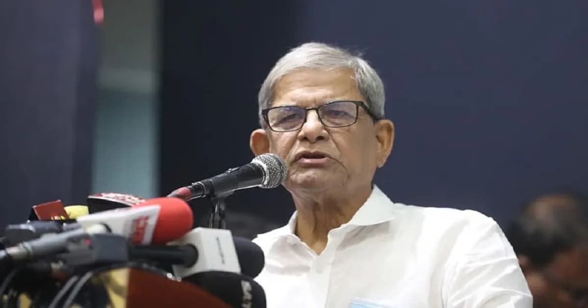 নির্বাচন ঘিরে গভীর ষড়যন্ত্র চলছে, সবাই সজাগ থাকুন: মির্জা ফখরুল