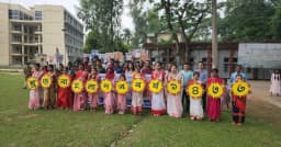 পানছড়িতে উৎসবমুখর পরিবেশে বাংলা নববর্ষ ১৪৩৩ উদ্‌যাপন