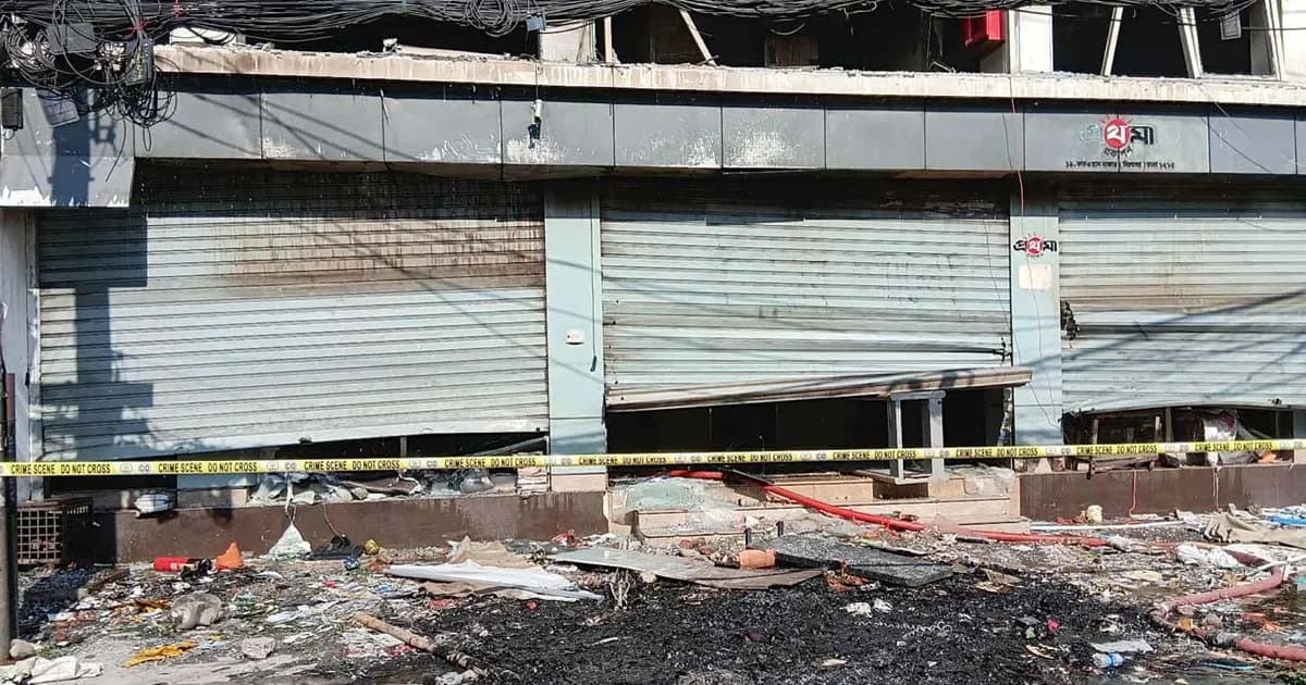 প্রথম আলোর কার্যালয় এখন পুলিশের ‘ক্রাইম সিন’