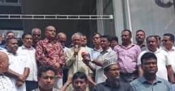 রাজধানীর খামারবাড়িতে এ্যাব'র সন্ত্রাস বিরোধী সমাবেশ অনুষ্ঠিত