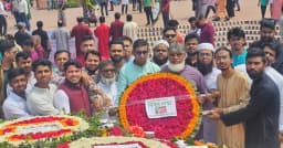 মহান স্বাধীনতা দিবসে জাতীয় স্মৃতিসৌধে এনডিএম’র শ্রদ্ধা নিবেদন