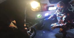 এক্সপ্রেসওয়েতে বাসচাপায় প্রাণ হারালেন ২ মোটরসাইকেল আরোহী