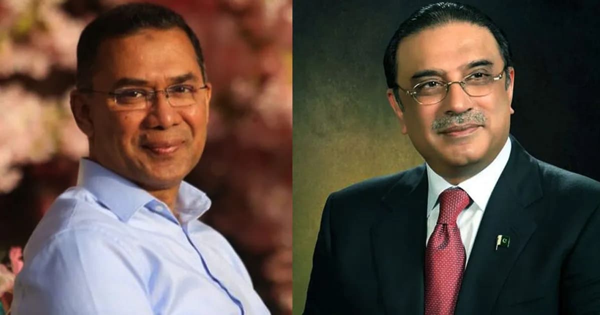 তারেক রহমান ও বিএনপিকে অভিনন্দন জানালেন পাকিস্তানের প্রেসিডেন্ট