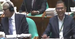 বিরোধীদলীয় উপনেতার বক্তব্যে হাসলেন প্রধানমন্ত্রী তারেক রহমান