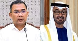 আমিরাতের প্রেসিডেন্টের কাছে প্রধানমন্ত্রীর বিশেষ বার্তা